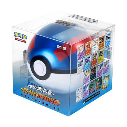Pokemon TCG Pokeball Tin - Pikachu Legendary Collection (Blue Edition)